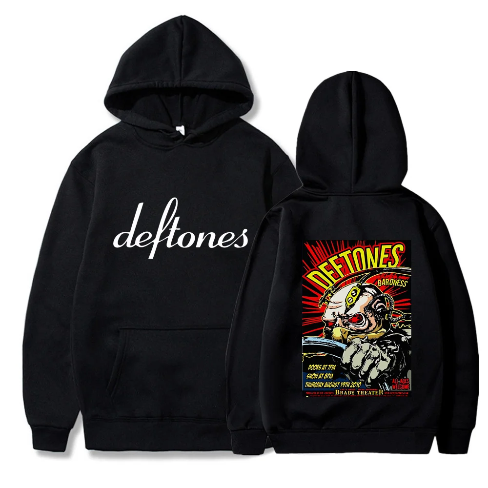 DEFTONES альтернативный пуловер с металлической лентой, осенне-зимняя толстовка с капюшоном, мужская повседневная модная модная теплая толстовка
DEFTONES альтернативный пуловер с металлической лентой, осенне-зимняя толстовка с капюшоном, мужская повседневная модная модная теплая толстовка