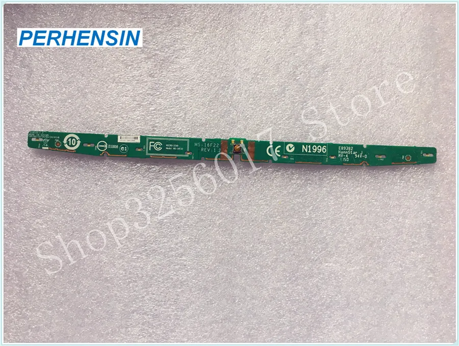 Original Genuine Laptop FOR GT683DXR GT60 MS-16F2 POWER BUTTON Board MS-16F21 MS-16F22
Original Genuine Laptop FOR GT683DXR GT60 MS-16F2 POWER BUTTON Board MS-16F21 MS-16F22