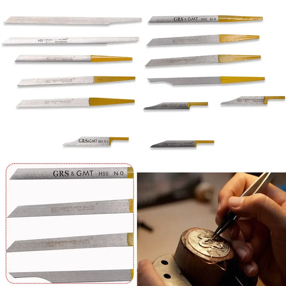 13-Piece High-Speed Steel Graver Set – Jewelry Tools for Engraving, Detailing, and Precision Work
13-Piece High-Speed Steel Graver Set – Jewelry Tools for Engraving, Detailing, and Precision Work