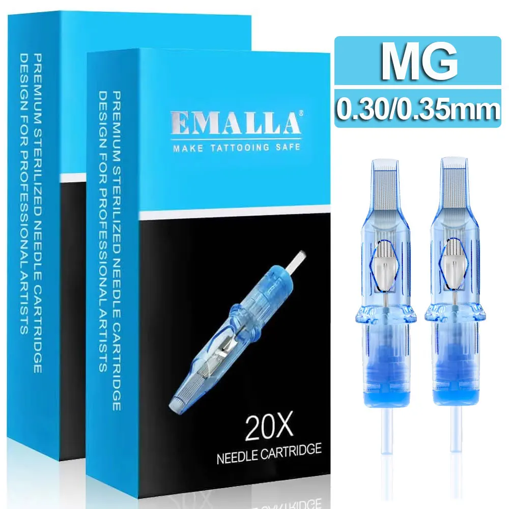 EMALLA ELIOT Tattoo Cartridge Needles MG Magnum Disposable Sterilize Tattoo Needles 20/10PCS Tattoo Cartridges for Tattoo Supply
EMALLA ELIOT Tattoo Cartridge Needles MG Magnum Disposable Sterilize Tattoo Needles 20/10PCS Tattoo Cartridges for Tattoo Supply