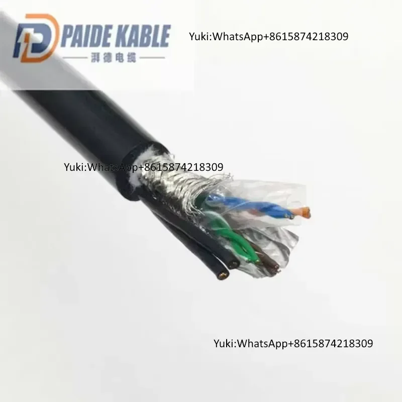Hybrid Stranded PE Insulation Waterproof 2core +UTP/STP CAT6 Submersible Cables for Industrial Use
Hybrid Stranded PE Insulation Waterproof 2core +UTP/STP CAT6 Submersible Cables for Industrial Use