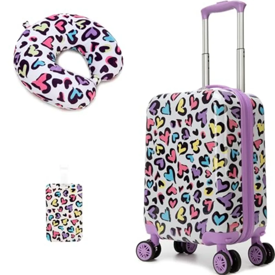 Luggage with Spinner Wheels Carry on Suitcases for Girls 2 Pcs Luggage Sets 16" Toddler Suitcase for Rolling Suitcase Airline A
Luggage with Spinner Wheels Carry on Suitcases for Girls 2 Pcs Luggage Sets 16" Toddler Suitcase for Rolling Suitcase Airline A