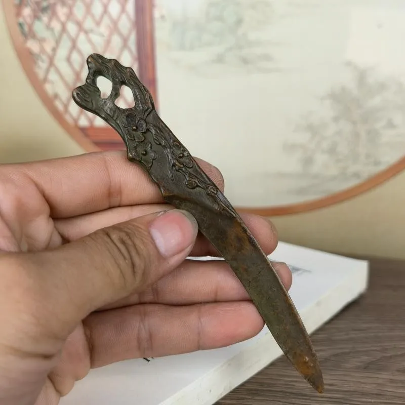 14cm Vintage Copperware Tea Tools Tea Knife Tea Set Tea Table Figurine
14cm Vintage Copperware Tea Tools Tea Knife Tea Set Tea Table Figurine