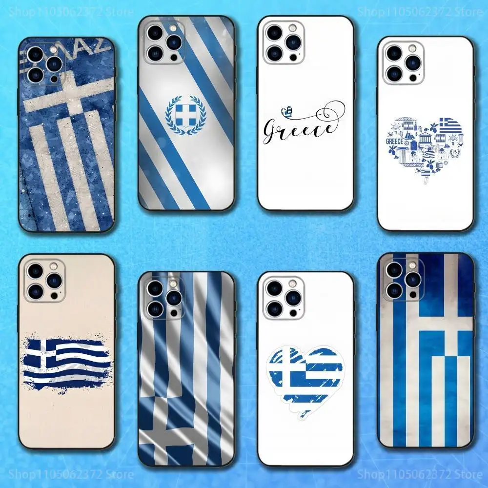 Greek Flag Art Greece Case For iPhone 17,16,15,14,13,12,11 Plus,Pro Max,XS,X,XR,SE,Mini,8,7,Soft Silicone Black Cover 
Greek Flag Art Greece Case For iPhone 17,16,15,14,13,12,11 Plus,Pro Max,XS,X,XR,SE,Mini,8,7,Soft Silicone Black Cover