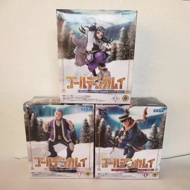 Оригинальная коллекционная фигурка Sega Golden Kamuy Xrosslink: Сугимото Сайчи, Асирпа, Шираиши Ёситаке. Подарок.
Оригинальная коллекционная фигурка Sega Golden Kamuy Xrosslink: Сугимото Сайчи, Асирпа, Шираиши Ёситаке. Подарок.