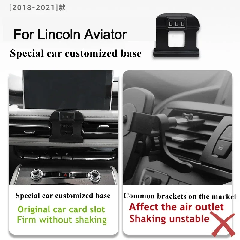 2018-2021 For Lincoln Aviator Mobile Phone Holder Wireless Charger Car Mount Navigation Bracket GPS Support 360
2018-2021 For Lincoln Aviator Mobile Phone Holder Wireless Charger Car Mount Navigation Bracket GPS Support 360