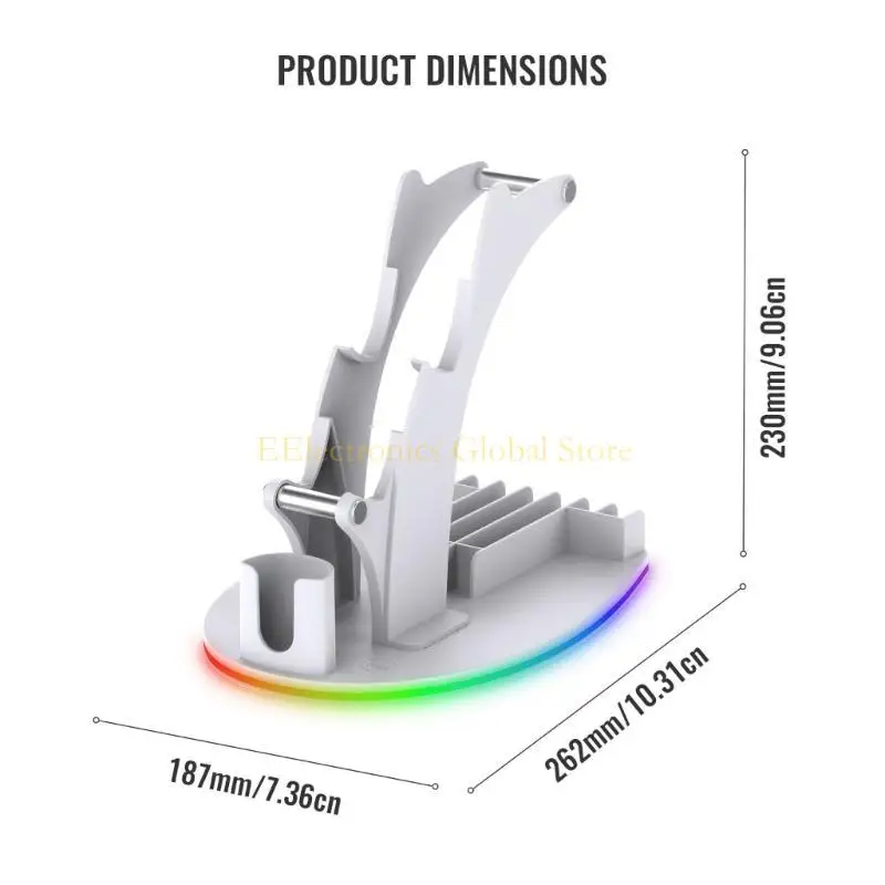 462B LED Light Stand Desktop Storage Holder for Game Controllers Game Card Organization Rack Display Bracket
462B LED Light Stand Desktop Storage Holder for Game Controllers Game Card Organization Rack Display Bracket
