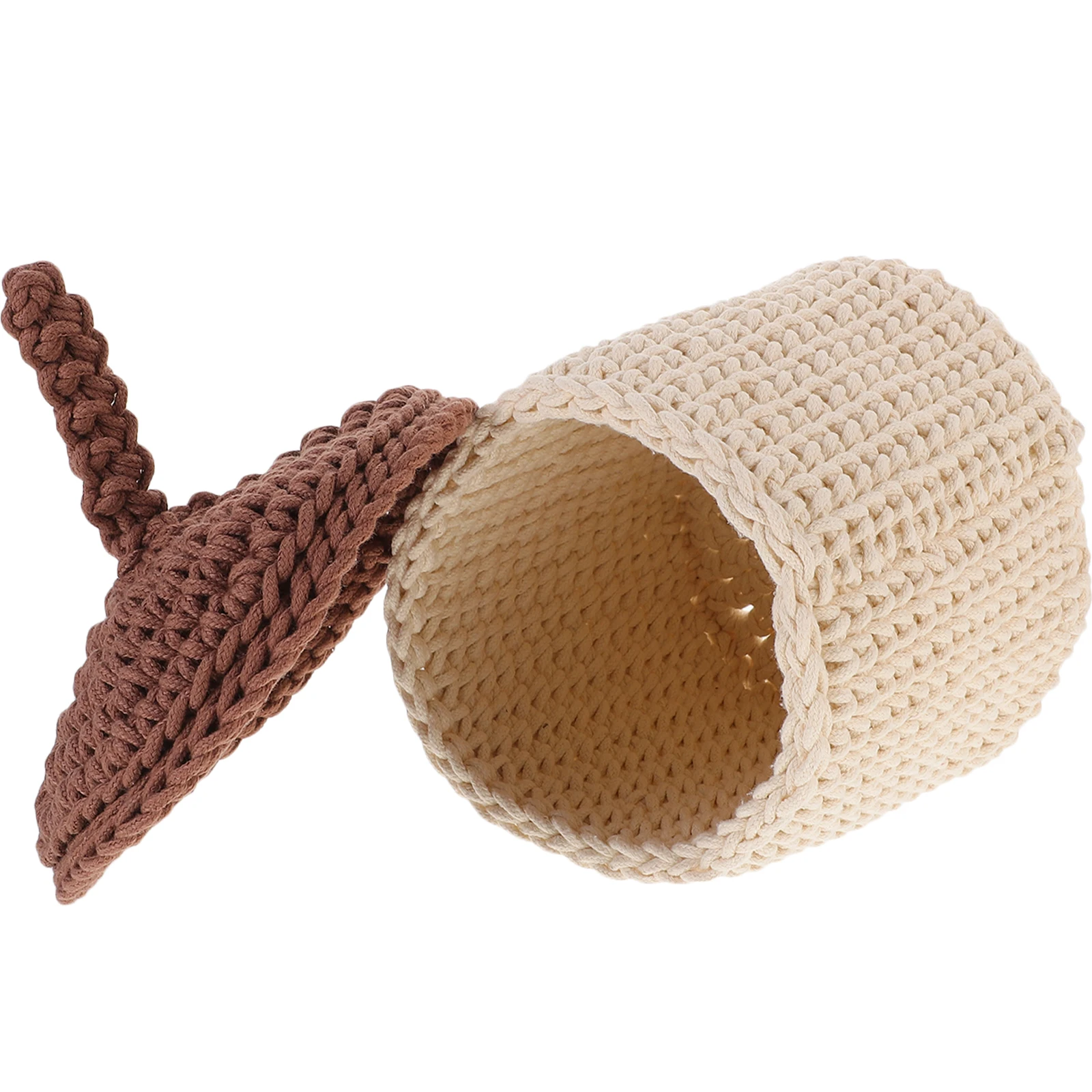 Cotton Rope Acorn Basket Large Size Snack Storage Holder Woven Baskets Desktop ganizer Bedroom Sundries Home Supplies XH23 431
Cotton Rope Acorn Basket Large Size Snack Storage Holder Woven Baskets Desktop ganizer Bedroom Sundries Home Supplies XH23 431