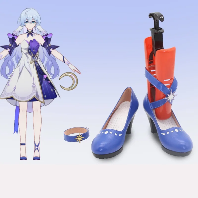 Robin Game Star Rail Cosplay Props Blue Shoes Woman Halloween Cosplay Robin Custom Made Boots
Robin Game Star Rail Cosplay Props Blue Shoes Woman Halloween Cosplay Robin Custom Made Boots