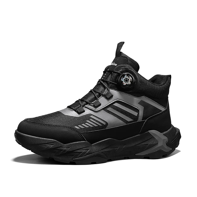 COZOK Hot Selling Men Casual Shoes Fashion Light Thick Soled Mid Top Board Shoes Wear-resistant Rotating Buckle Outdoor Sneakers
COZOK Hot Selling Men Casual Shoes Fashion Light Thick Soled Mid Top Board Shoes Wear-resistant Rotating Buckle Outdoor Sneakers