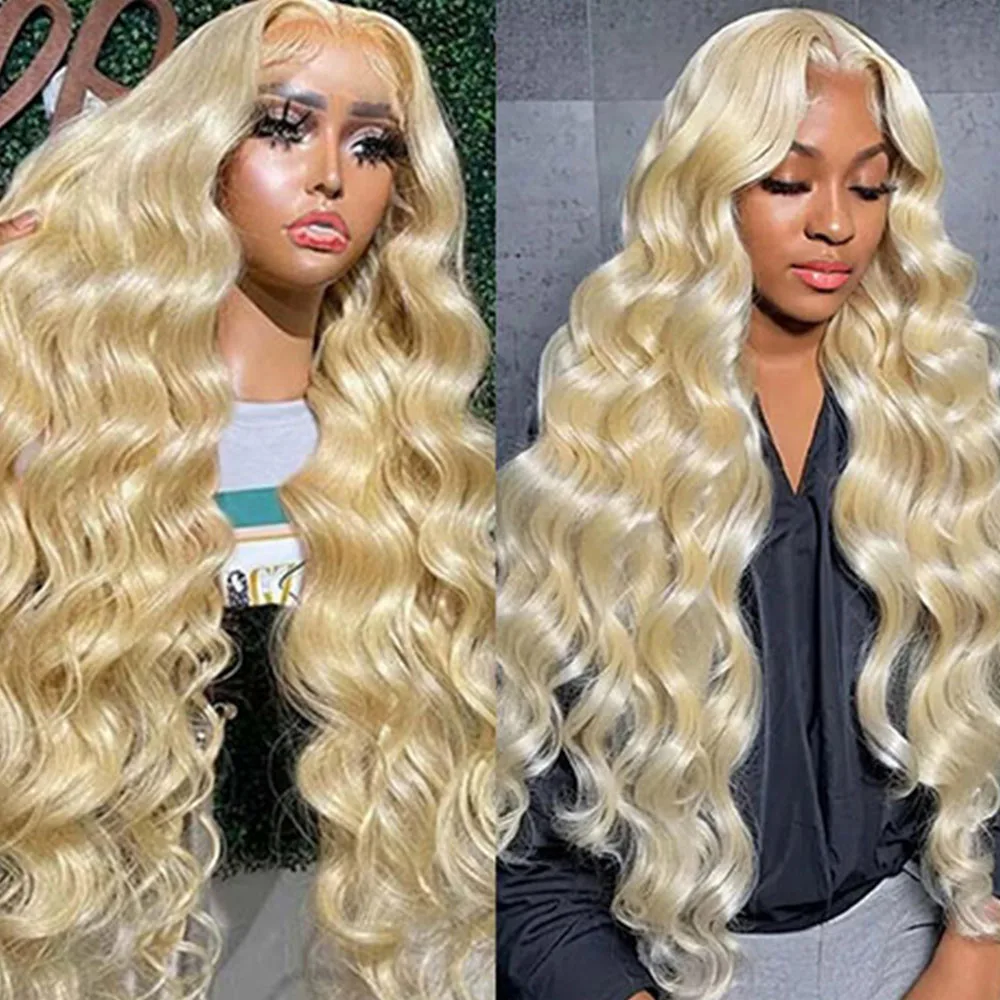 Blonde Body Wave Lace Front Wig HD Transparent Lace 13x6 Human Hair Wig 613 Pre Plucked Full Frontal Wigs For Black Women
Blonde Body Wave Lace Front Wig HD Transparent Lace 13x6 Human Hair Wig 613 Pre Plucked Full Frontal Wigs For Black Women