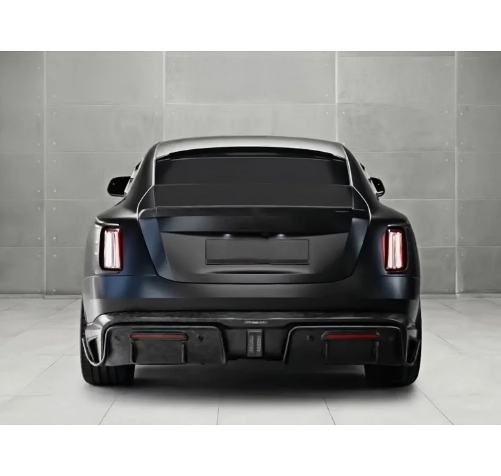 Rear Bumper Lip Upgrade Accessory for Rolls Royce Spectre Upgraded M Style High-quality Dry Carbon Fiber Rear Diffuser Body Kit
Rear Bumper Lip Upgrade Accessory for Rolls Royce Spectre Upgraded M Style High-quality Dry Carbon Fiber Rear Diffuser Body Kit