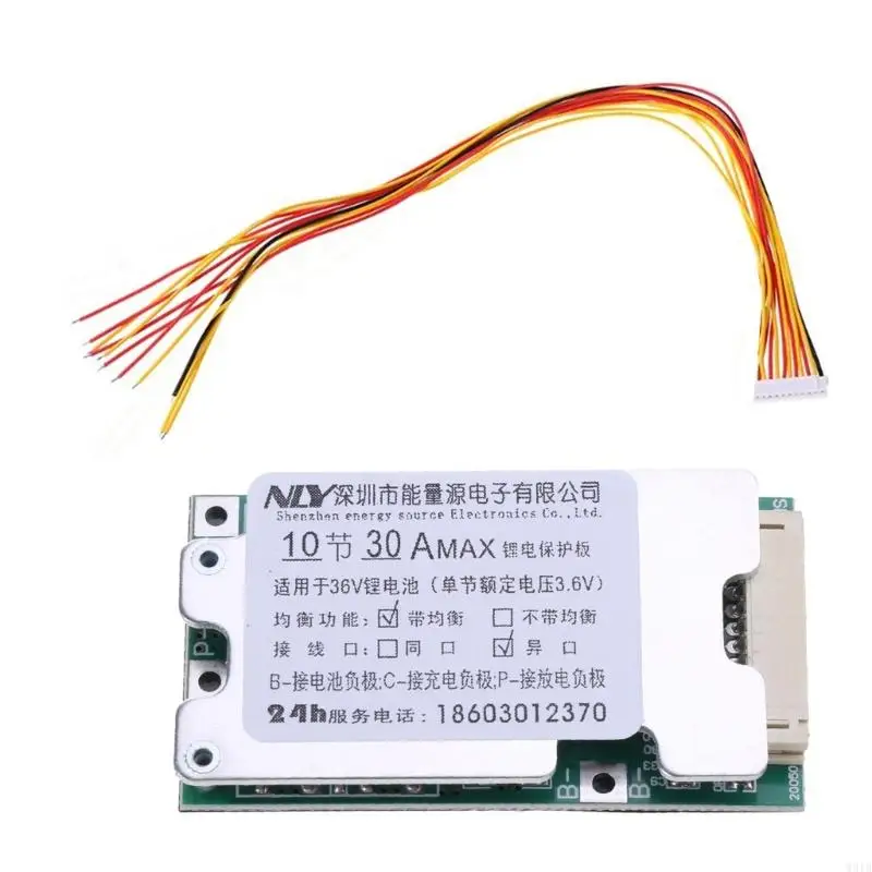 W91B 36V 35A 10Series PCB для защитной платы с балансировкой для литий-ионных батареев многоцелевой домашний инструмент DIY
W91B 36V 35A 10Series PCB для защитной платы с балансировкой для литий-ионных батареев многоцелевой домашний инструмент DIY