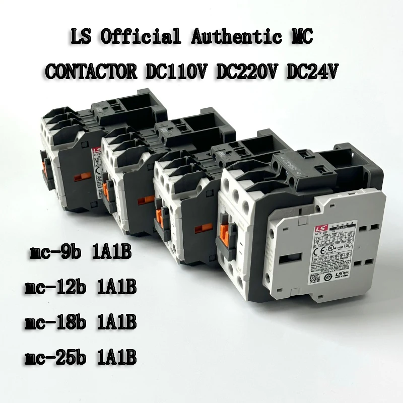 Магнитный контактор постоянного тока LS Metasol MC-9b MC-12b MC-18b MC-25b LS ELECTRIC DC 220V DC110V DC24V 50/60HZ 1A1B
Магнитный контактор постоянного тока LS Metasol MC-9b MC-12b MC-18b MC-25b LS ELECTRIC DC 220V DC110V DC24V 50/60HZ 1A1B