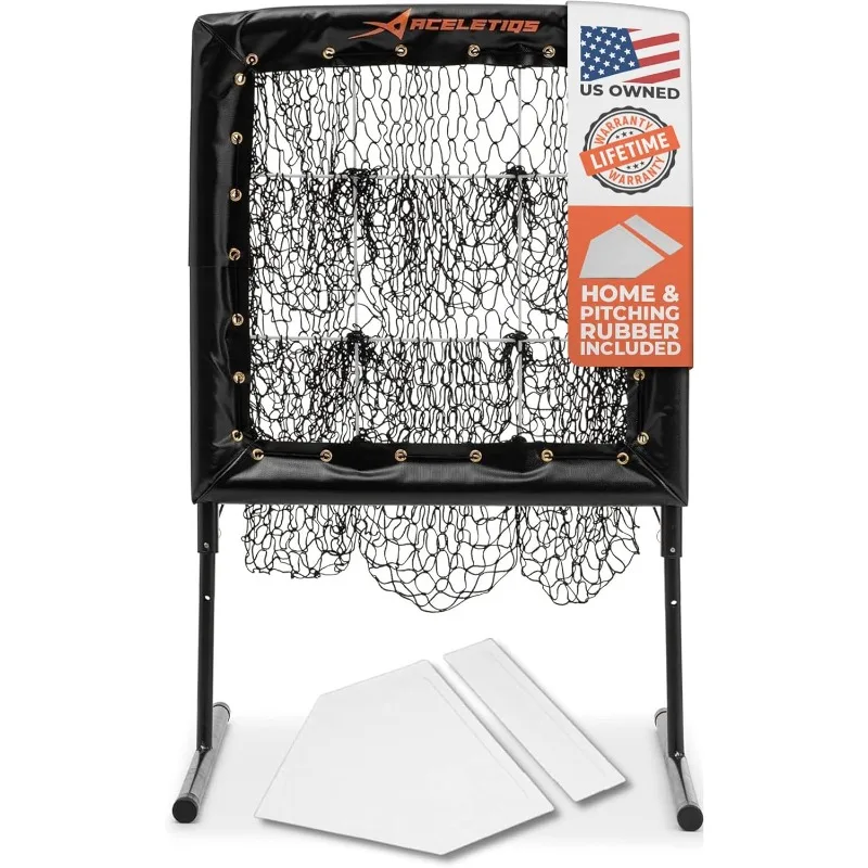Pitching Net with Strike Zone | Baseball Pitching Trainer | Pitching Aid Net Softball with Strike Zone | Adjustable Height
Pitching Net with Strike Zone | Baseball Pitching Trainer | Pitching Aid Net Softball with Strike Zone | Adjustable Height