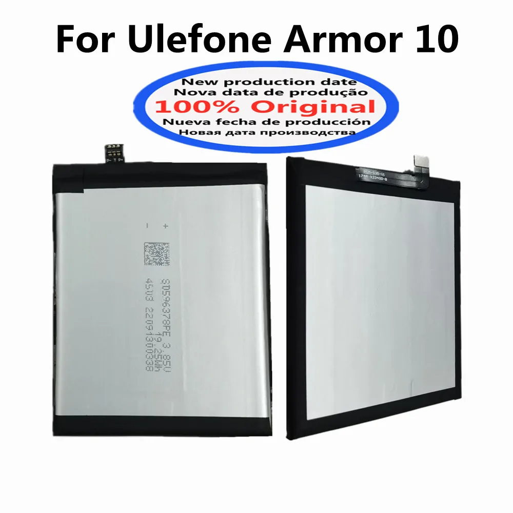 New Original Battery For Ulefone Armor 10 Armor10 Mobile Phone High Quality Smartphon Batteries Fast Shipping + Tools
New Original Battery For Ulefone Armor 10 Armor10 Mobile Phone High Quality Smartphon Batteries Fast Shipping + Tools