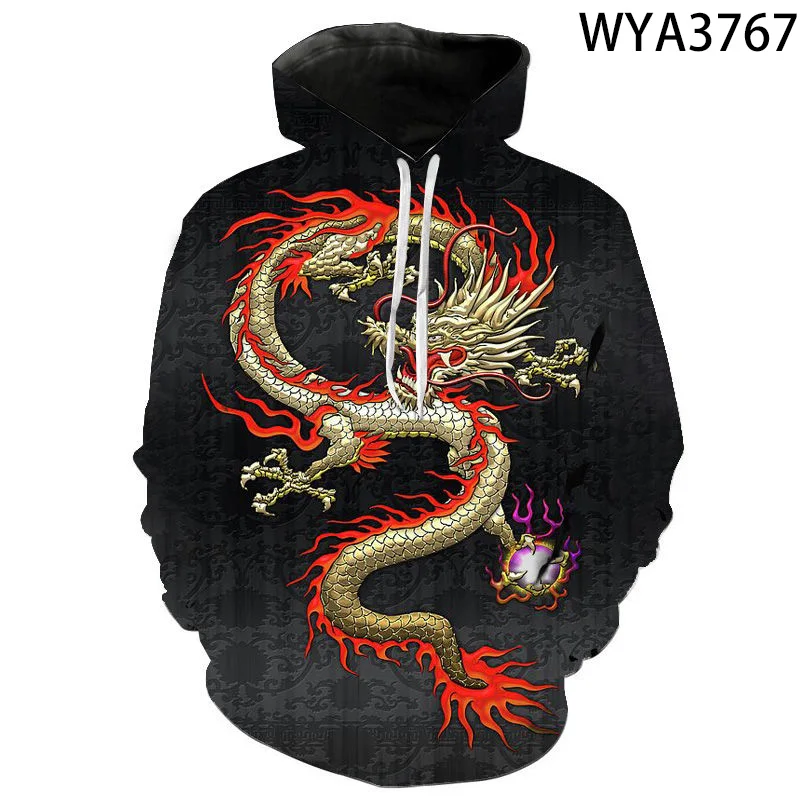 2023 Dragon 3D Printed Hoodies Men's Tracksuit Streetwear Casual Long Sleeve Women Hoodie Spring Oversized Loose Men Sweatshirts
2023 Dragon 3D Printed Hoodies Men's Tracksuit Streetwear Casual Long Sleeve Women Hoodie Spring Oversized Loose Men Sweatshirts