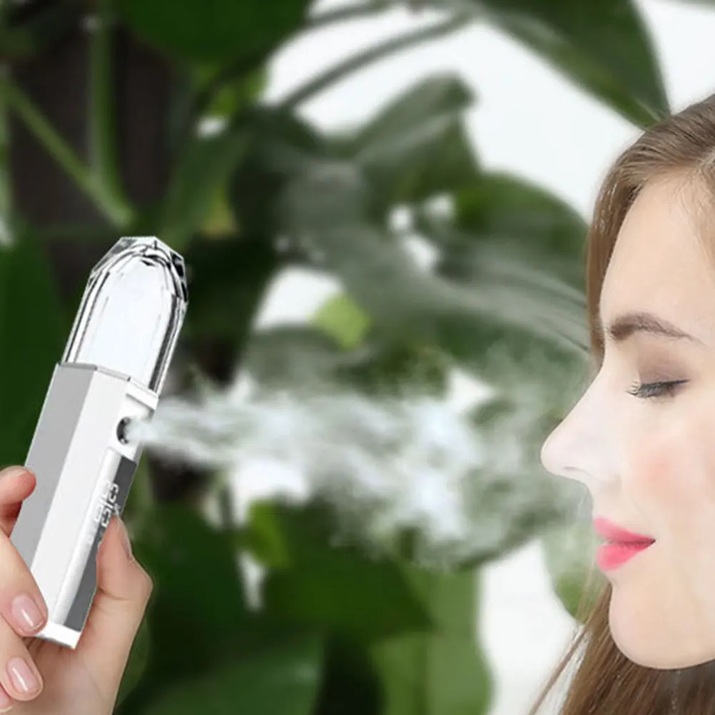 1pc Portable Facial Mist Sprayer Moisturizer Mini Humidifier Hydration Essential Oil Diffuser Atomizer Dry
1pc Portable Facial Mist Sprayer Moisturizer Mini Humidifier Hydration Essential Oil Diffuser Atomizer Dry