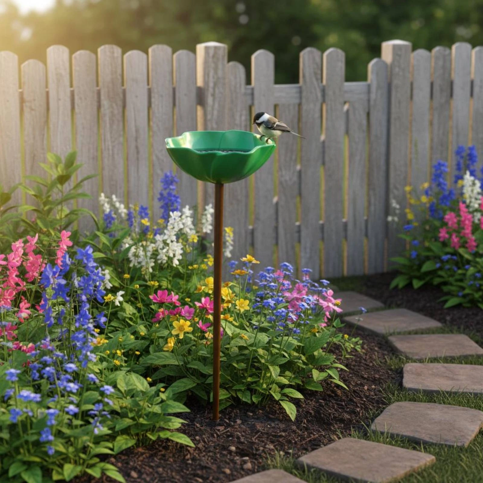 Metal Flower Garden Stake Handmade Decorative Flower Garden Stake Outdoor Decor Creative Design Weather Resistant
Metal Flower Garden Stake Handmade Decorative Flower Garden Stake Outdoor Decor Creative Design Weather Resistant