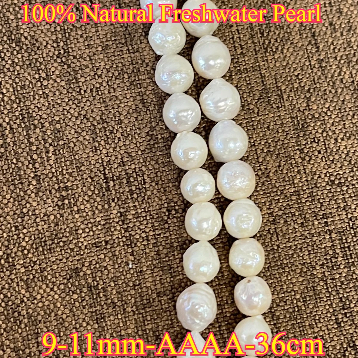 9-11mm AAAA Glossy Natural Freshwater Pearl Purple Near Round Spacer Bead Jewelry Gift Make DIY Necklace Bracelet Women Wedding
9-11mm AAAA Glossy Natural Freshwater Pearl Purple Near Round Spacer Bead Jewelry Gift Make DIY Necklace Bracelet Women Wedding
