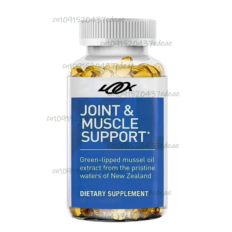 Joint and Muscle Health Support: 60 Soft Capsules Containing Green Lip Mussel Oil Extract
Joint and Muscle Health Support: 60 Soft Capsules Containing Green Lip Mussel Oil Extract