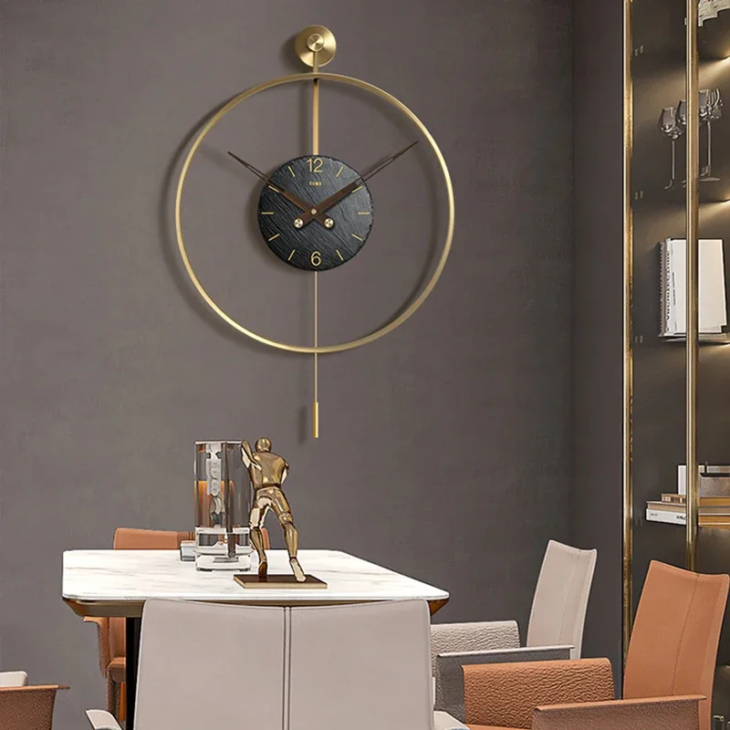 Art Mural Wall Clocks Luxury Aesthetic Interior Minimalist Restaurant Simple Wall Watch Fashion Reloj De Pared Home Decoration
Art Mural Wall Clocks Luxury Aesthetic Interior Minimalist Restaurant Simple Wall Watch Fashion Reloj De Pared Home Decoration