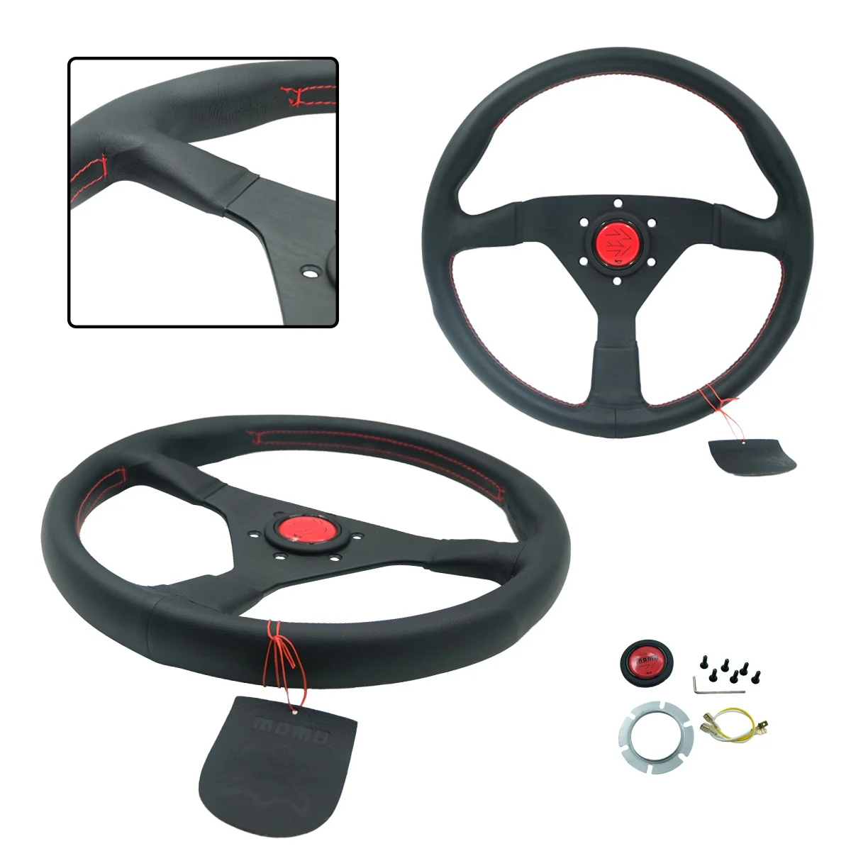 Car Modification Racing Leather V1 Steering Wheel Competitive Sports 14 Inch Flat Universal Steering Wheel
Car Modification Racing Leather V1 Steering Wheel Competitive Sports 14 Inch Flat Universal Steering Wheel