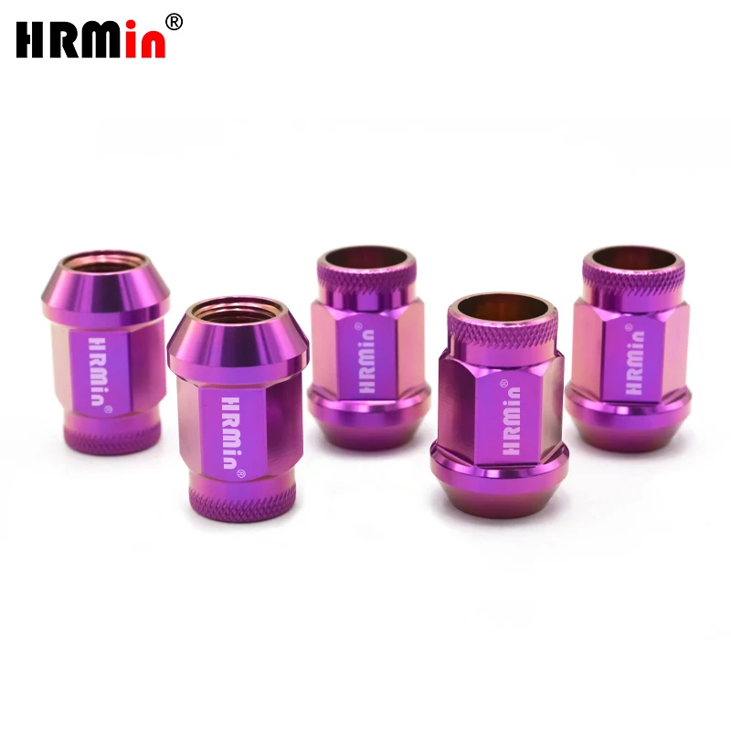 HRMin Knurled Gr.5 titanium cone seat wheel lug nut titanium nut M14*1.5*35mm for Tesla, Cherokee,Jaguar,VW,AUDI, Mercedes Benz
HRMin Knurled Gr.5 titanium cone seat wheel lug nut titanium nut M14*1.5*35mm for Tesla, Cherokee,Jaguar,VW,AUDI, Mercedes Benz