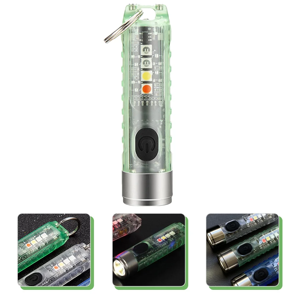 Mini LED Keychain Flashlight Rechargeable Bright Adjustable Light Waterproof Portable Torch for Outdoor Camping with White Red
Mini LED Keychain Flashlight Rechargeable Bright Adjustable Light Waterproof Portable Torch for Outdoor Camping with White Red