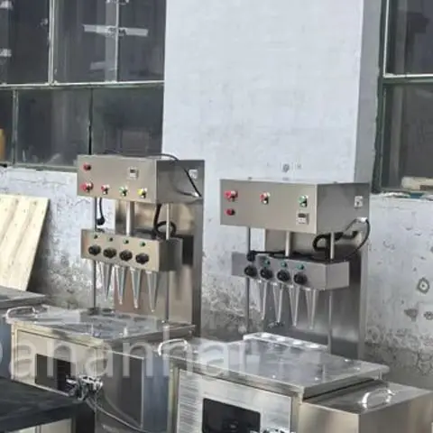 4-Mold Pizza Cone Maker Commercial Household Oven Machine with Glass Display Cabinet for Fast Food Restaurant Bakery Cafe
4-Mold Pizza Cone Maker Commercial Household Oven Machine with Glass Display Cabinet for Fast Food Restaurant Bakery Cafe