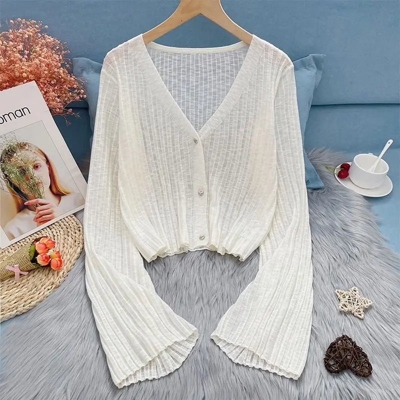 2024 Autumn Spring Casual Cardigans Coat Jacket Solid All-matching Long Thin Cardigan Coat Women's Clothing Outwear L126
2024 Autumn Spring Casual Cardigans Coat Jacket Solid All-matching Long Thin Cardigan Coat Women's Clothing Outwear L126