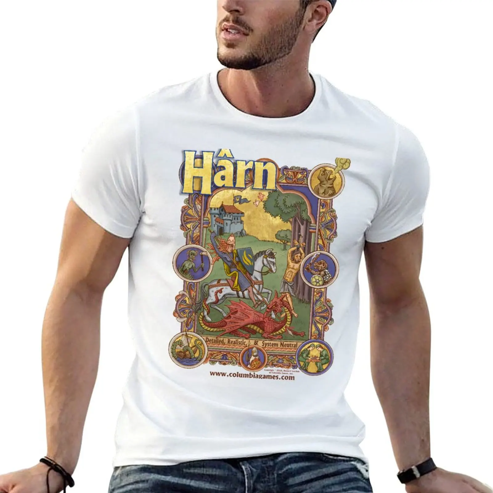 Harn Bestiary T-Shirt t shirts cotton 100% man t shirt cotton high quality T-Shirt
Harn Bestiary T-Shirt t shirts cotton 100% man t shirt cotton high quality T-Shirt