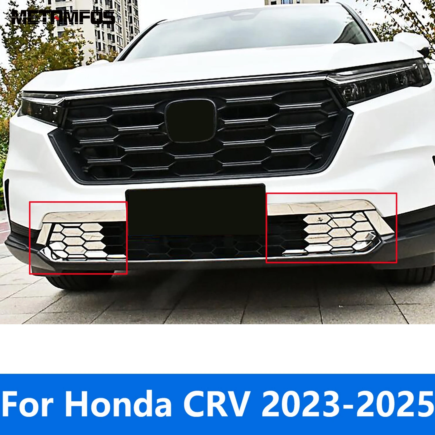 For Honda CR-V CRV 2023 2024 2025 Stainless Front Bumper Grille Racing Grill Cover Trim Molding Sticker Accessories Car Styling
For Honda CR-V CRV 2023 2024 2025 Stainless Front Bumper Grille Racing Grill Cover Trim Molding Sticker Accessories Car Styling