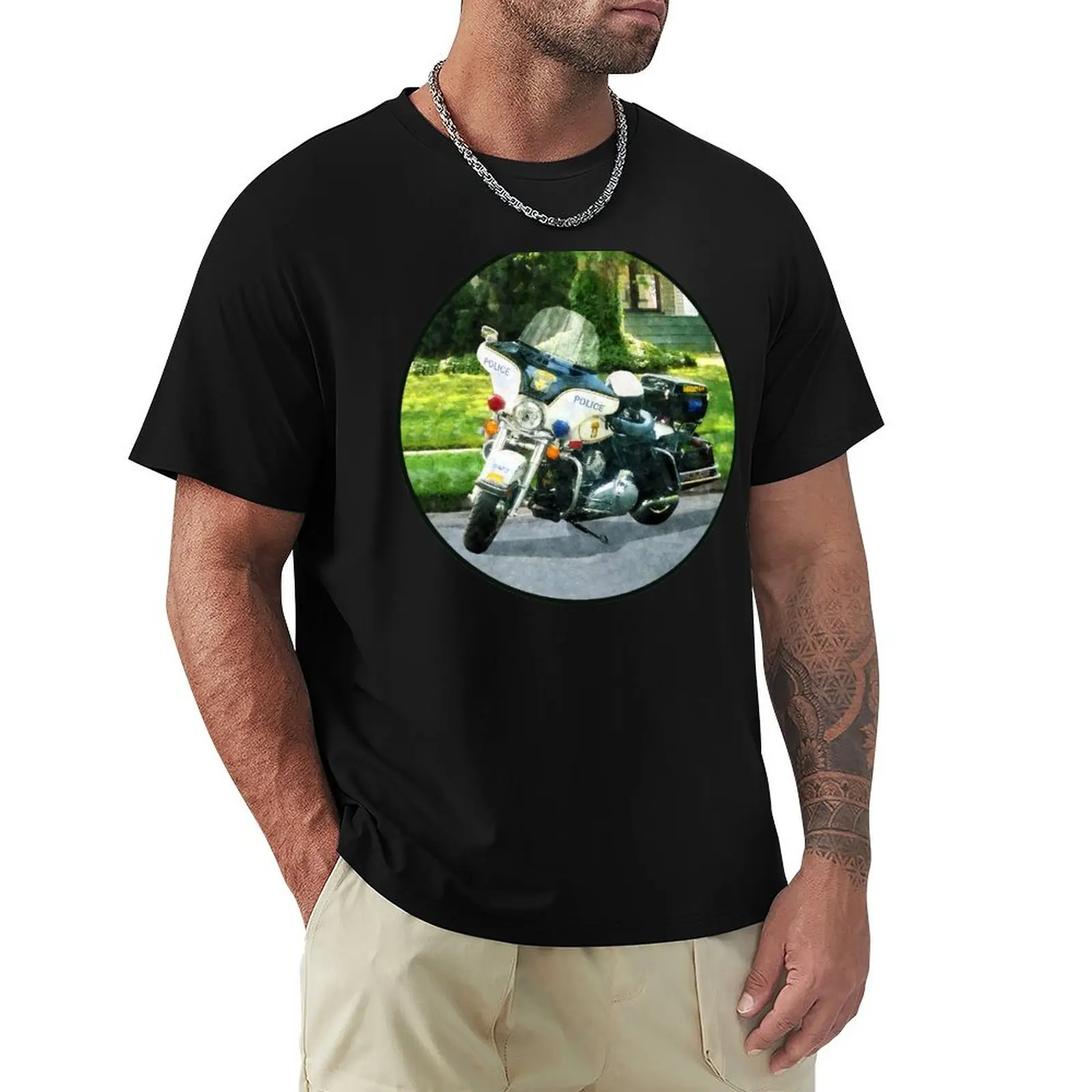 Police Motorcycle T-Shirt vintage anime shirt funny costumes plain white t shirts men
Police Motorcycle T-Shirt vintage anime shirt funny costumes plain white t shirts men