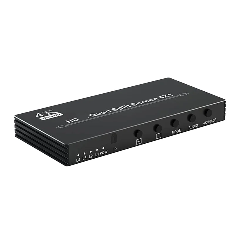 A99E-4K -Compatible Multiviewer 4X1 Swicth Multiviewer Seamless Switcher For Switching Video Splitting Video
A99E-4K -Compatible Multiviewer 4X1 Swicth Multiviewer Seamless Switcher For Switching Video Splitting Video