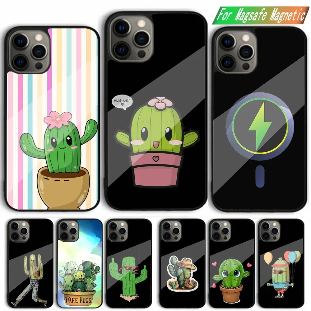 Cute Cartoon Cactus Phone Case For iPhone 15,14,13,12,11,Plus,Pro,Max Mini Magsafe Magnetic Wireless Charging
Cute Cartoon Cactus Phone Case For iPhone 15,14,13,12,11,Plus,Pro,Max Mini Magsafe Magnetic Wireless Charging