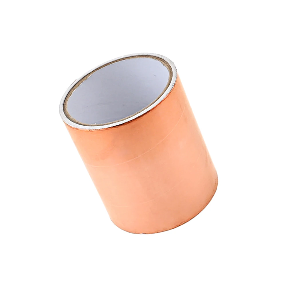 Copper Foil Tape for Guitar Bass Pickup Accessories EMI Shielding Adhesive Paper Conductive Foil Tapes Lightweight
Copper Foil Tape for Guitar Bass Pickup Accessories EMI Shielding Adhesive Paper Conductive Foil Tapes Lightweight