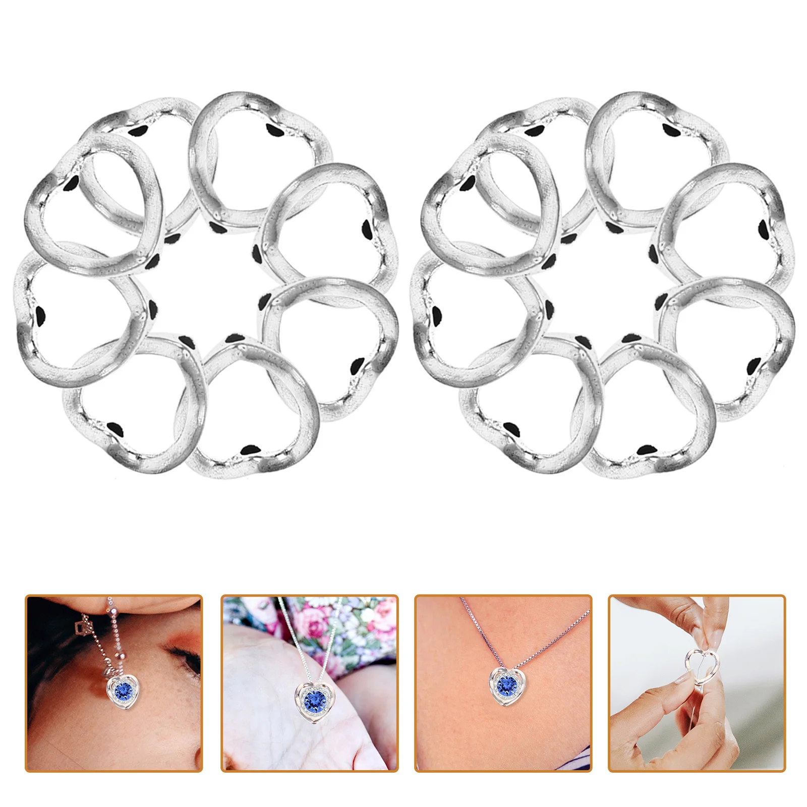 100 шт. металлические полые бусины в форме сердца для изготовления ювелирных изделий, браслеты «сделай сам», ожерелья, принадлежности для рукоделия, подвески в форме сердца, подвески «сделай сам»
100 шт. металлические полые бусины в форме сердца для изготовления ювелирных изделий, браслеты «сделай сам», ожерелья, принадлежности для рукоделия, подвески в форме сердца, подвески «сделай сам»