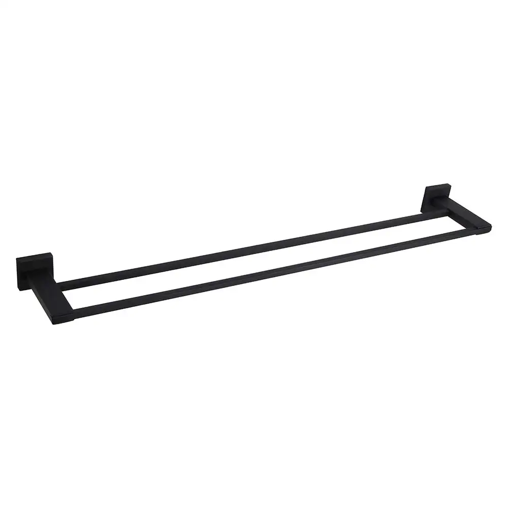 Free Shipping-Bathroom Double Towel Bar Matte Black Stainless Steel 36-Inch Bath Towel Rack Contemporary Style Wall Mount JG1902
Free Shipping-Bathroom Double Towel Bar Matte Black Stainless Steel 36-Inch Bath Towel Rack Contemporary Style Wall Mount JG1902