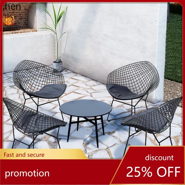 HXL casual Table and Chair Courtyard Garden Landscape Coffee Shop Table and Chair Combination
HXL casual Table and Chair Courtyard Garden Landscape Coffee Shop Table and Chair Combination