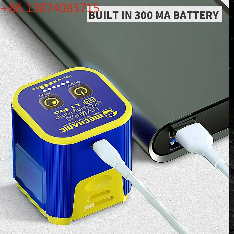 MECHANIC L1/L1 Pro UV Curing Lamp Intelligent Double Beads 7W High Power UV Curing Light Motherboard UV Glue Curing Repair Lamp
MECHANIC L1/L1 Pro UV Curing Lamp Intelligent Double Beads 7W High Power UV Curing Light Motherboard UV Glue Curing Repair Lamp