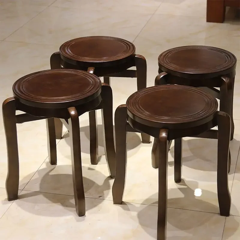 Solid Wood Round Stool Wooden Stool for Household Use Modern Simple Foldable Dining Table Stools Dining Benches Stools Furniture
Solid Wood Round Stool Wooden Stool for Household Use Modern Simple Foldable Dining Table Stools Dining Benches Stools Furniture