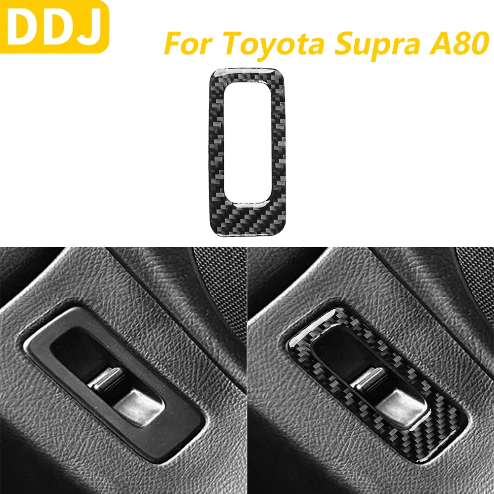 Для Toyota Supra MK4 A80 Turbo 1993-1999 углеродное волокно дверная кнопка регулировки рамки панель крышка автомобильные аксессуары внутренняя наклейка
Для Toyota Supra MK4 A80 Turbo 1993-1999 углеродное волокно дверная кнопка регулировки рамки панель крышка автомобильные аксессуары внутренняя наклейка