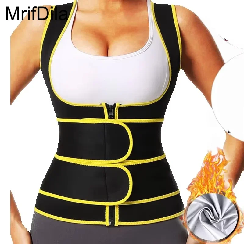 MrifDila Waist Trainer Corset Women Sauna Sweating Tanks Women Open Bust 5 Times Sweat Tanks Top with Extra Belts Sweat Tank
MrifDila Waist Trainer Corset Women Sauna Sweating Tanks Women Open Bust 5 Times Sweat Tanks Top with Extra Belts Sweat Tank