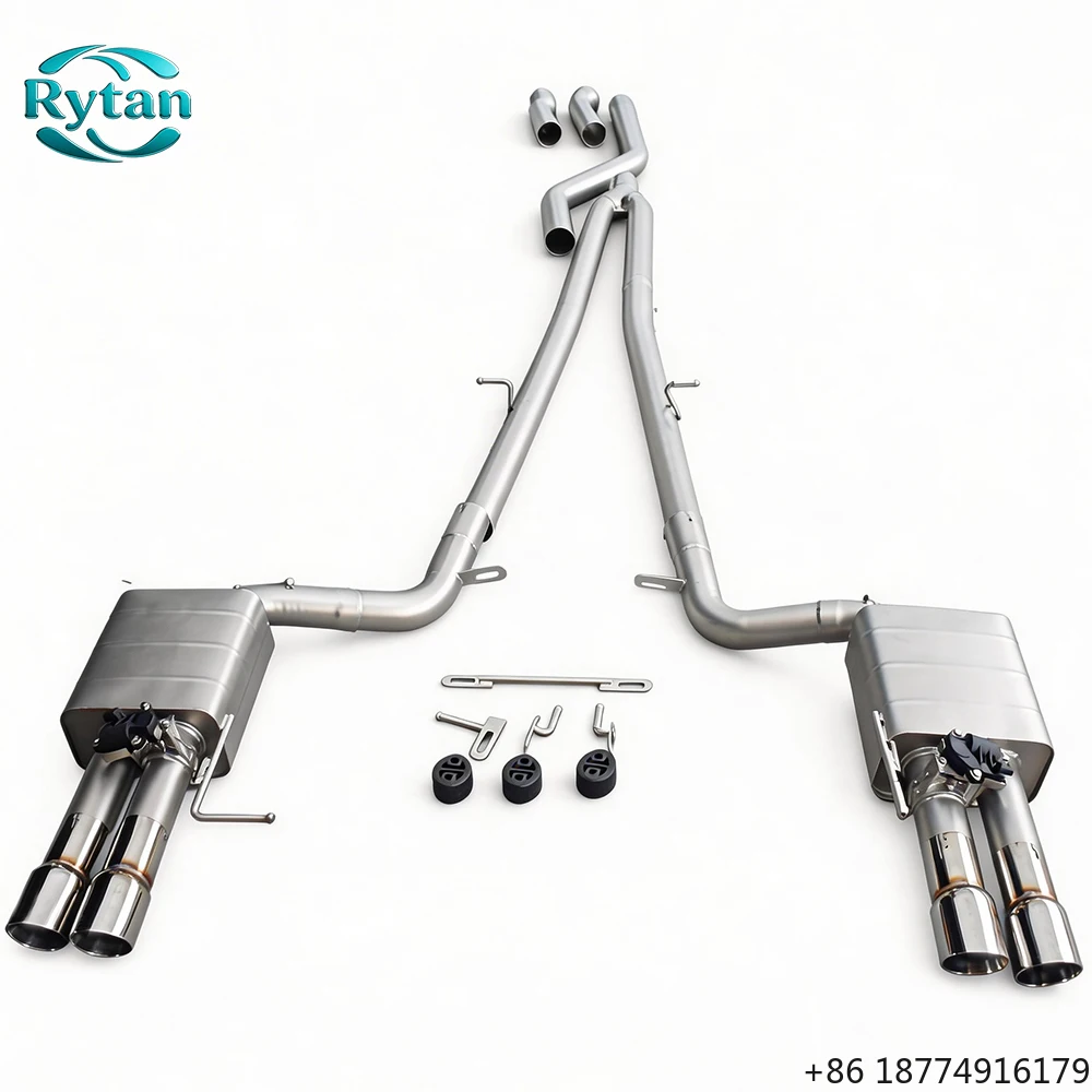 Exhaust Pipe Exhaust Valved High Quality Stainless Steel Valvetronic Exhaust System Catback for 2014 528i
Exhaust Pipe Exhaust Valved High Quality Stainless Steel Valvetronic Exhaust System Catback for 2014 528i