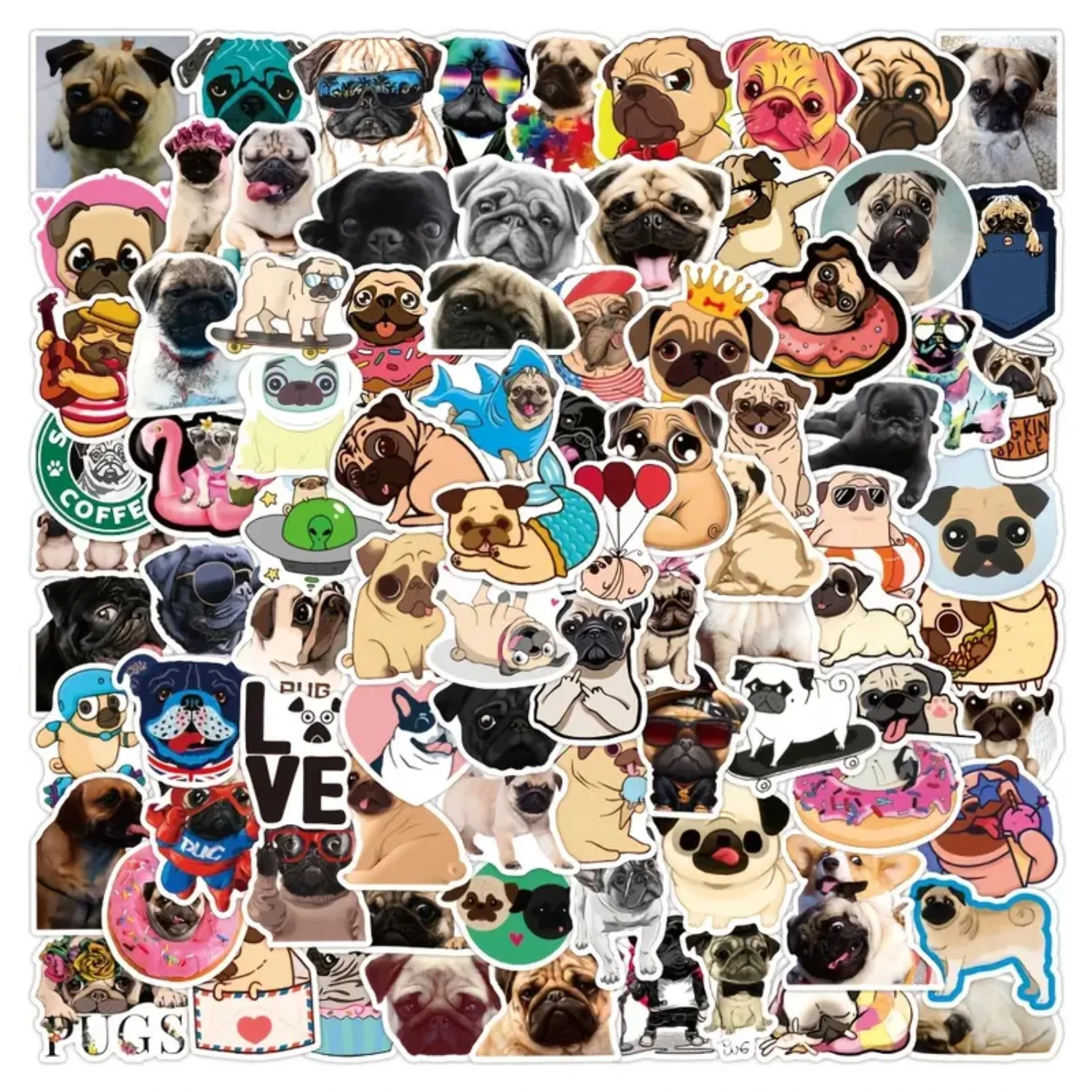 Adorable and trendy waterproof puppy stickers - set of 100 for water bottle, car, laptop - featuring aesthetic dog designs to be
Adorable and trendy waterproof puppy stickers - set of 100 for water bottle, car, laptop - featuring aesthetic dog designs to be