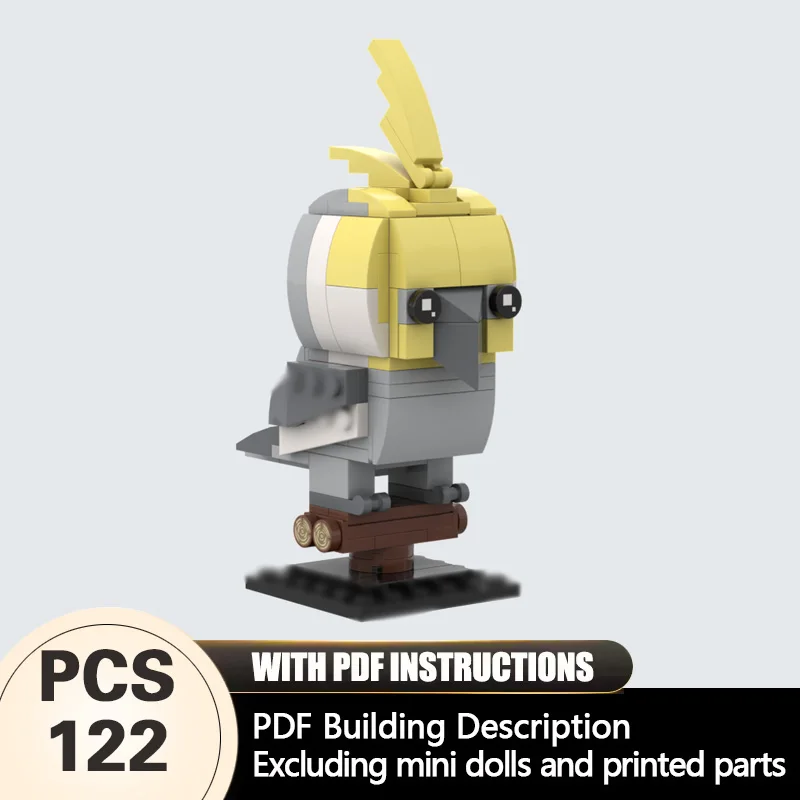 Creators Animal Series Model MOC Building Bricks Small Parrot Modular Technology Gifts Holiday Assemble Children Toys Suit
Creators Animal Series Model MOC Building Bricks Small Parrot Modular Technology Gifts Holiday Assemble Children Toys Suit