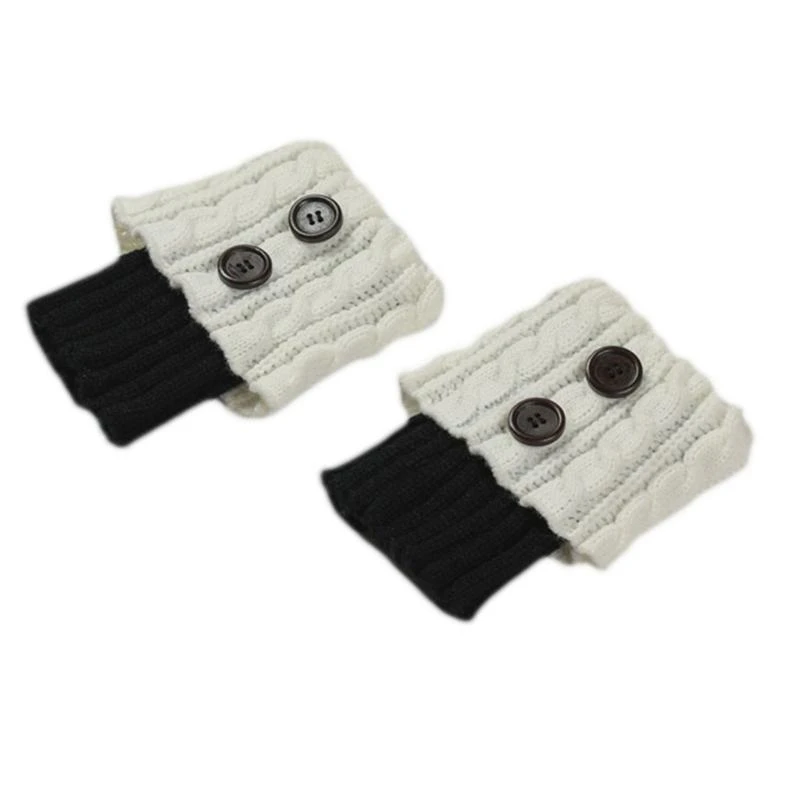 Женские зимние вязаные пуговицы, манжеты для ботинок, однотонные вязаные крючком короткие гетры, свернутые эластичные термобелье
Женские зимние вязаные пуговицы, манжеты для ботинок, однотонные вязаные крючком короткие гетры, свернутые эластичные термобелье