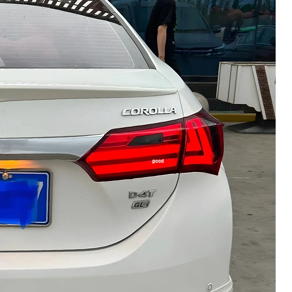 Для Toyota Corolla 2014-2017 авто задние фонари в сборе, светодиодные обновленные динамические мигающие поворотные автомобильные задние фонари, аксессуары Plug and Play
Для Toyota Corolla 2014-2017 авто задние фонари в сборе, светодиодные обновленные динамические мигающие поворотные автомобильные задние фонари, аксессуары Plug and Play