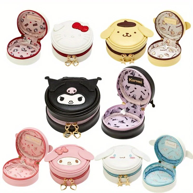 New cute Sanrio round storage bag small items loose money earphone storage bag girl coin purse
New cute Sanrio round storage bag small items loose money earphone storage bag girl coin purse